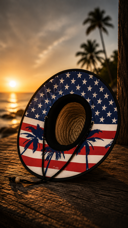 Straw Hat/Light Straw/Themed Brim