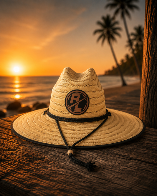 Straw Hat/Light Straw/Themed Brim